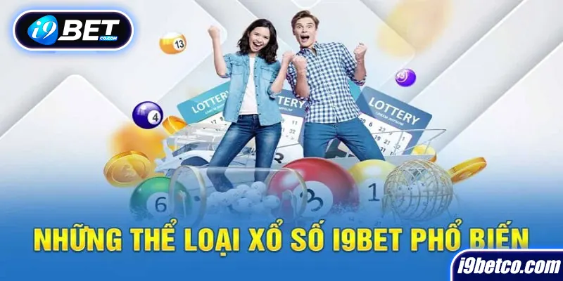 I9bet với hình thức xổ số siêu đa dạng